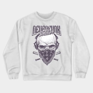 Solider Face Crewneck Sweatshirt